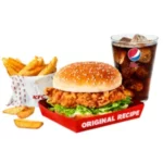 kfc Fillet Burger Meal