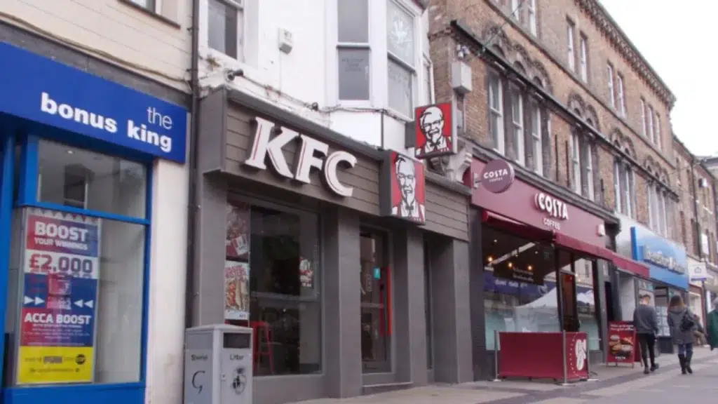 KFC Bangor North Wales - High Street