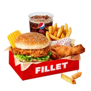 Fillet Box Meal with 1 Piece of Chicken