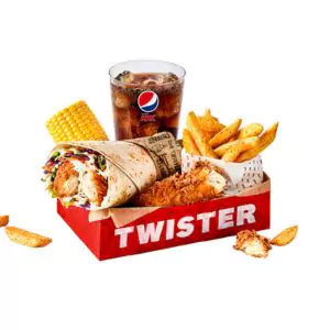 Twister Wrap Box Meal with 1 Mini Fillet
